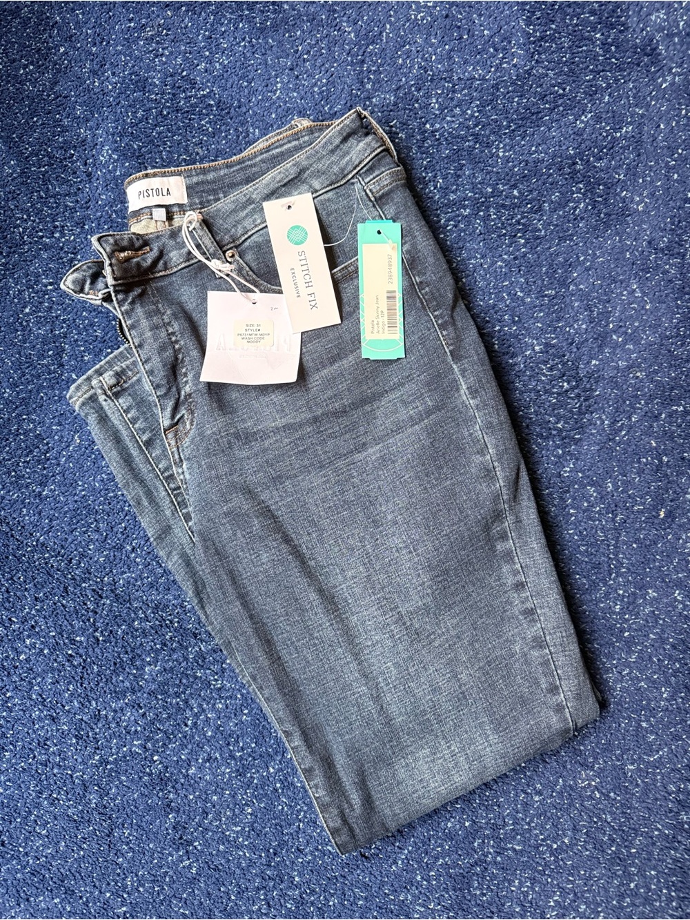 Pistola Arielle Skinny Jean indigo 12p petite p6731mtw-mdyp new with tags